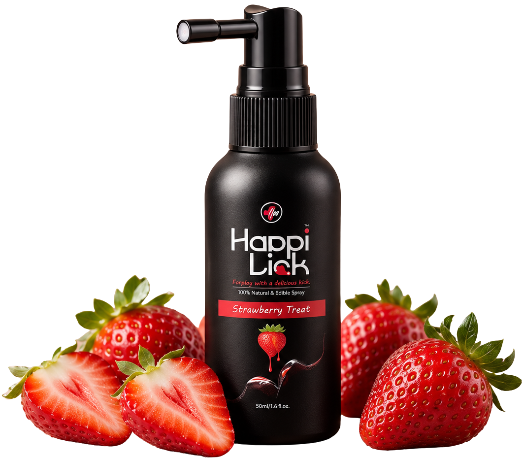HappiLick Strawberry Treat edible spray